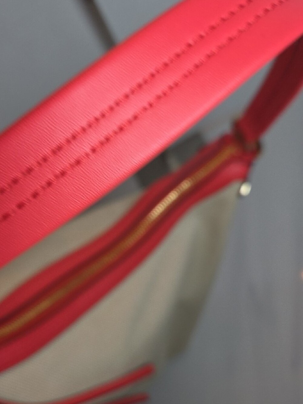 Michael Kors Maeve Large Hobo Bag Im Canvas Coral Pink Leather - Picture 7 of 14